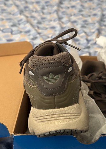 Erkek Haki Yeşili Spor Ayakkabı Bağcıklı Model - Görsel 8