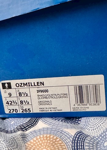 Erkek Haki Yeşili Spor Ayakkabı Bağcıklı Model - Görsel 5