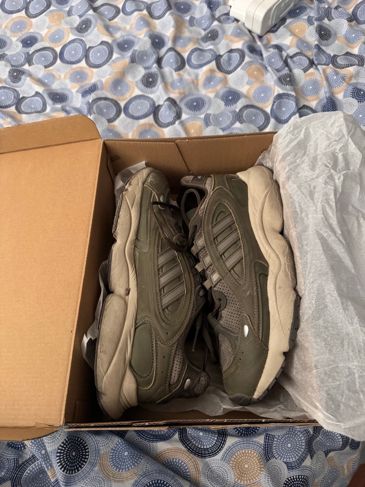 Erkek Haki Yeşili Spor Ayakkabı Bağcıklı Model - Görsel 2