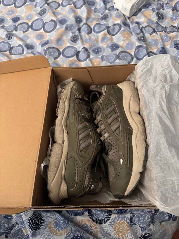 Erkek Haki Yeşili Spor Ayakkabı Bağcıklı Model - Görsel 3