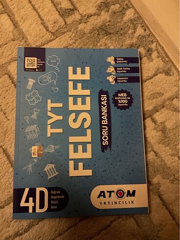 Atom yayıncılık tyt felsefe soru bankası