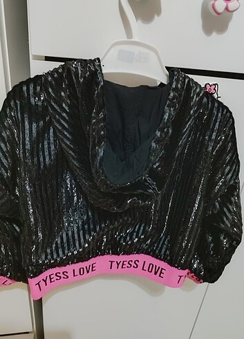 Tyess Kız bebek kapüşonlu sweat