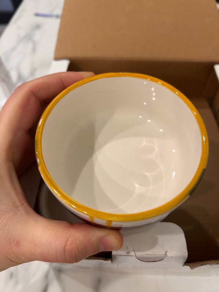 Beyaz Seramik Kase Seti 3'lü #çerezlik - Görsel 2