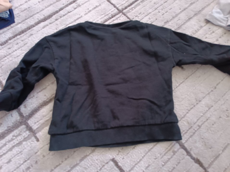 Çocuk Siyah Baskılı Kısa Kollu Tişört Atatürk - Görsel 2