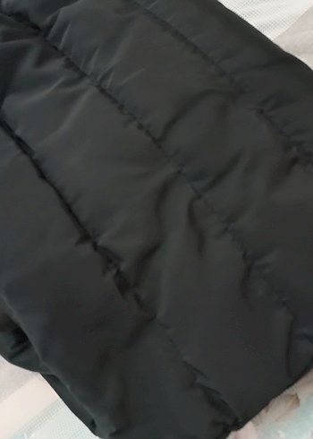 Siyah Erkek Kemerli Mont - Görsel 3