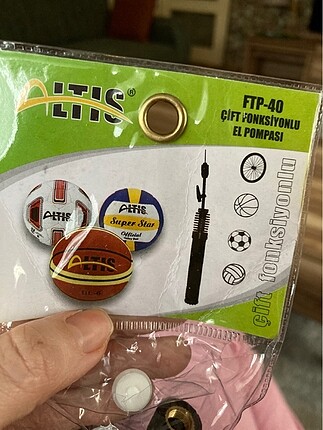 Çift fonksiyonlu top ve lastik pompası