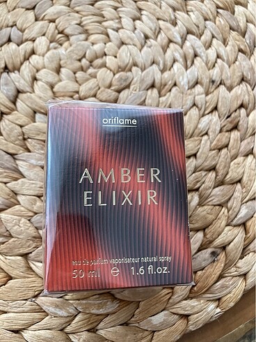 sıfır Oriflame amber elıxır