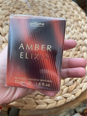 Beden Renk sıfır Oriflame amber elıxır