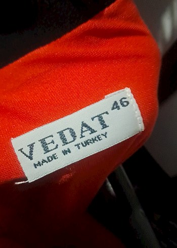 Kırmızı Straplez Midi Abiye Elbise - Görsel 4