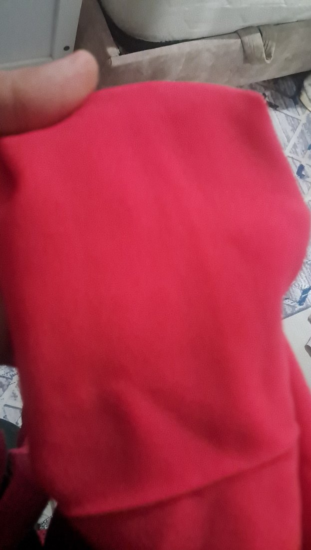 Kırmızı Straplez Midi Abiye Elbise - Görsel 5