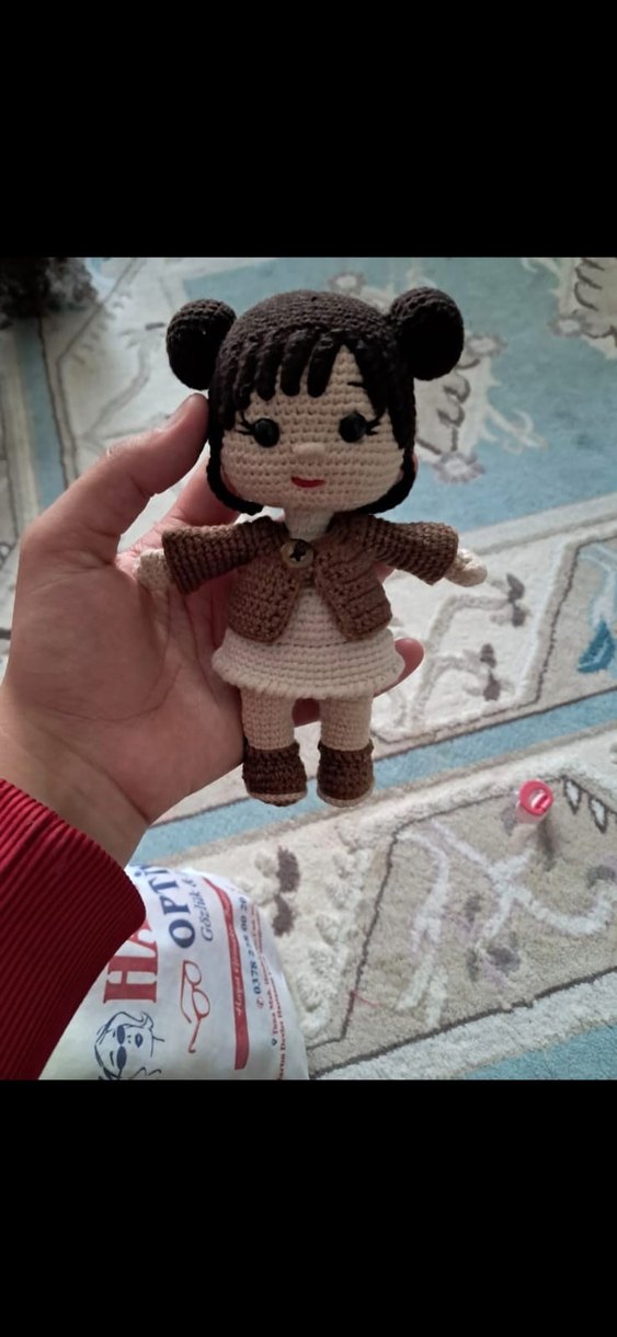 El Yapımı Örgü Bebek açıklamayı okuyun lütfen - Görsel 2