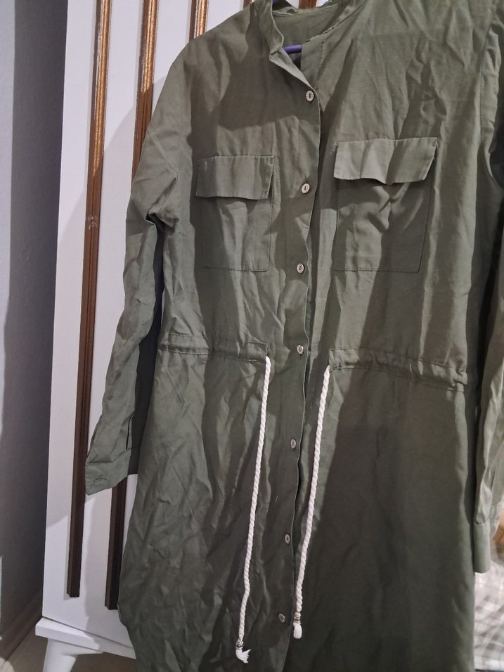 Kadın Haki Uzun tunik - Görsel 2