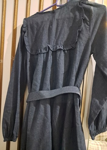 Yüksek Yaka, Salaş Kesim elbise - Görsel 3