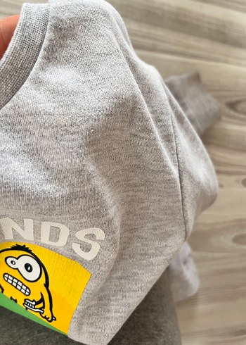 Uzun Kollu Gri Erkek Sweatshirt - Görsel 3