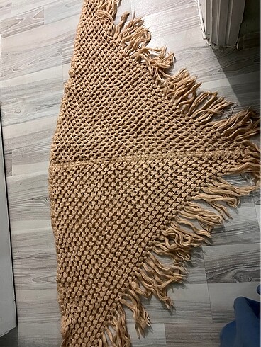 Örgü üçgen ŞAL - Görsel 3