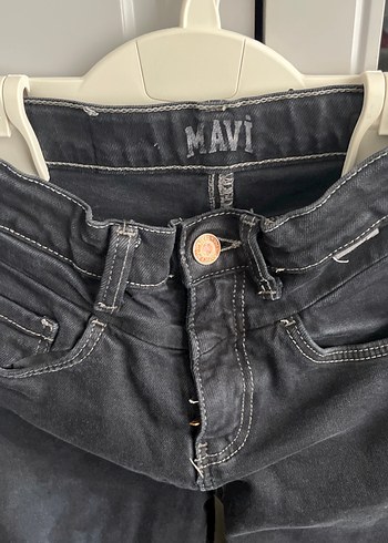 5 Yaş Beden siyah Renk Çocuk Siyah Denim Pantolon - Mavi