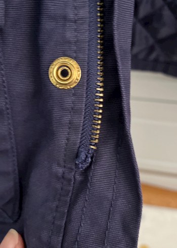 Erkek Çocuk Lacivert Denim Düğmeli Ceket - Görsel 8