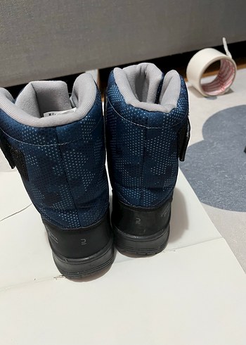 Koyu Mavi Erkek Çocuk Yılan Desenli Bot - Görsel 5