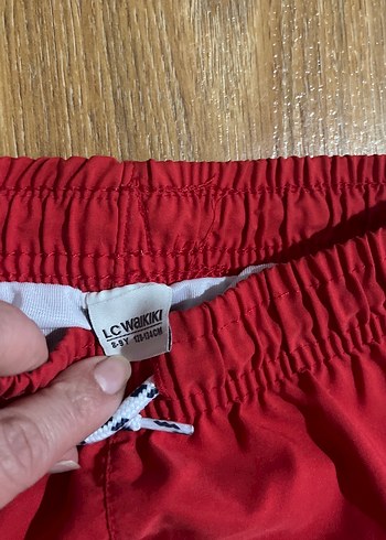 Kırmızı Erkek Mini Deniz Şortu - Görsel 2