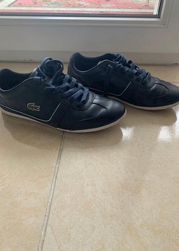 Lacoste Lacivert Bağcıklı Kadın Spor Ayakkabı - Görsel 4