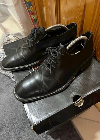 Klasik Siyah Erkek Deri Ayakkabı - Görsel 5