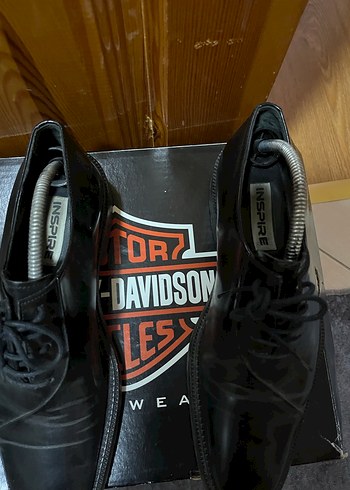 Klasik Siyah Erkek Deri Ayakkabı - Görsel 3