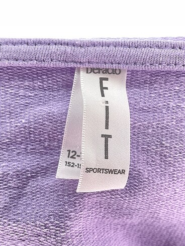 universal Beden mor Renk Defacto Sweatshirt %70 İndirimli.