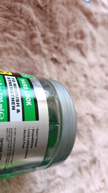 Farmasi Hard Look& to naurish&strengthen 500 ml saç jölesi ( pro - Görsel 3