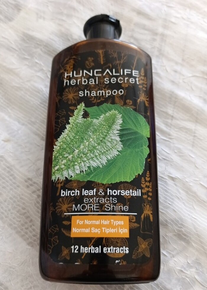 huncalife herbal secret şampuan 700 ml - Görsel 3