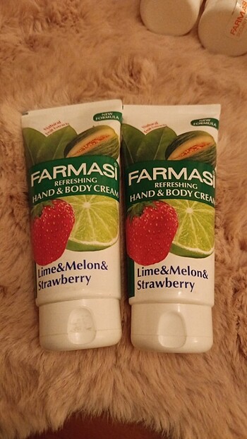 Farmasi Lim& melon& strawbery vücut kremi 