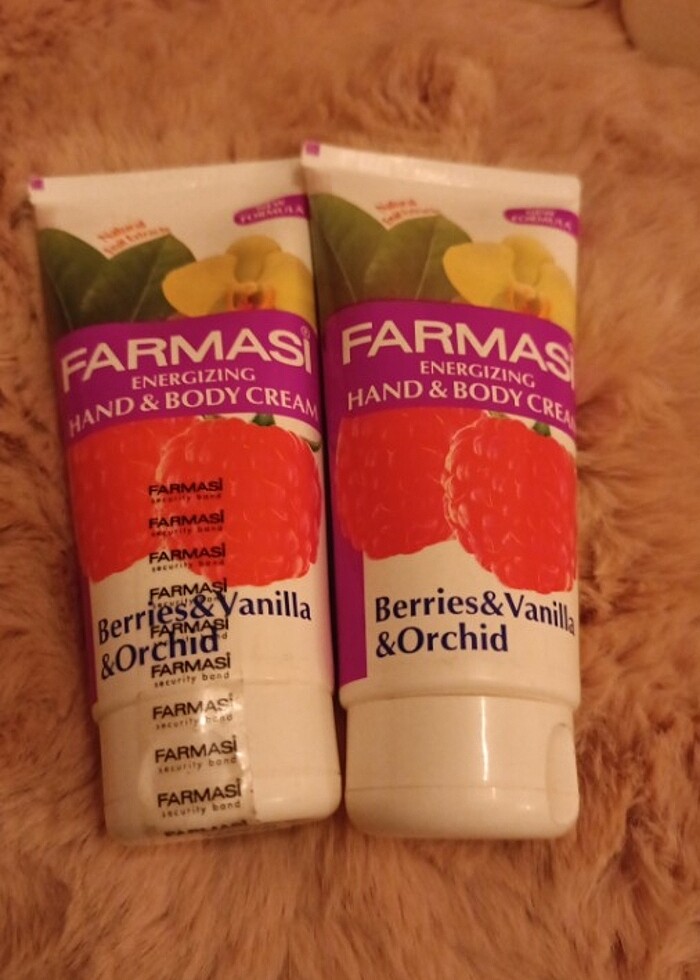 Farmasi berries& vanilya & orchid vücut kremi  - Görsel 2