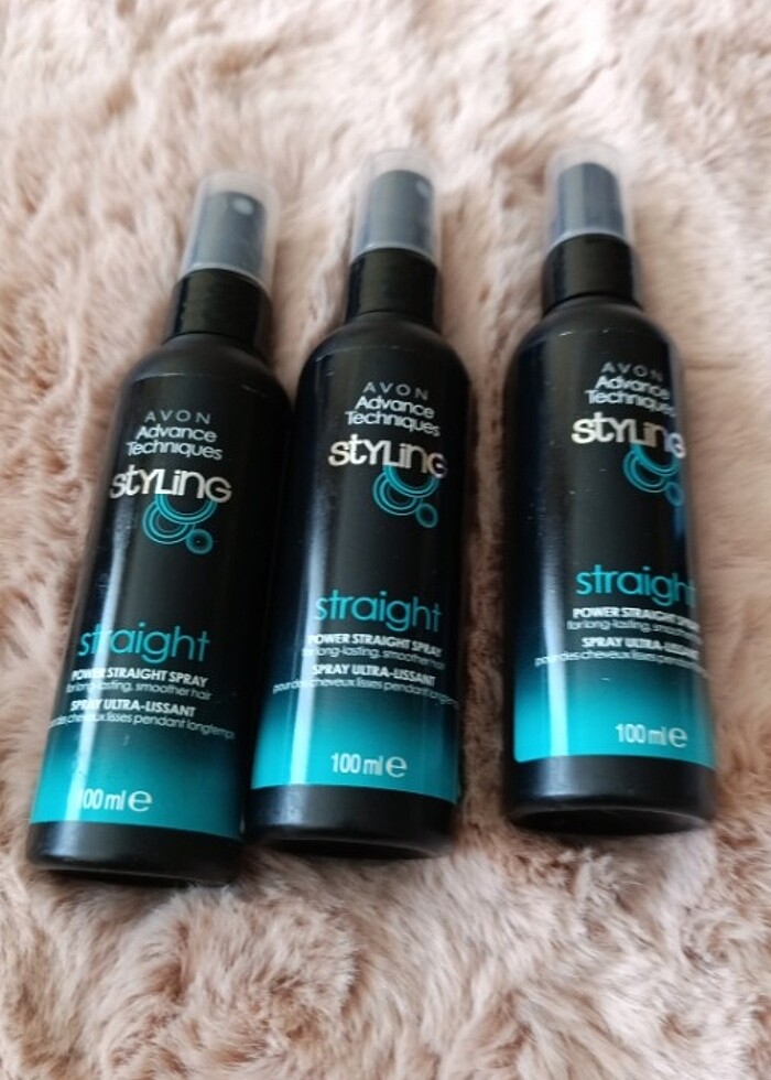 Avon Advance techniques styling straight  saç bakım sipreyi 100  - Görsel 4
