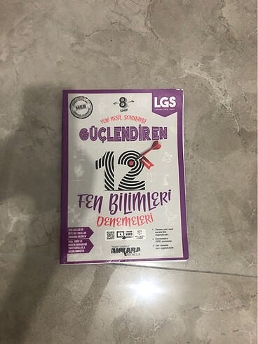 Ankara yayıncılık güçlendiren 12 li fen bilimleri denemesi