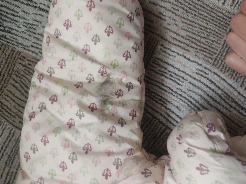 eldivenli Kız Bebek Beyaz Kapüşonlu Tulum - Görsel 3