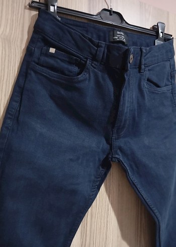 l Beden lacivert Renk Erkek Lacivert Regular Fit Denim Jean