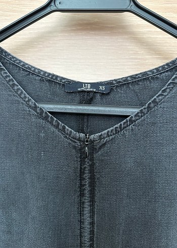 Lacivert Denim Tulum - Görsel 2