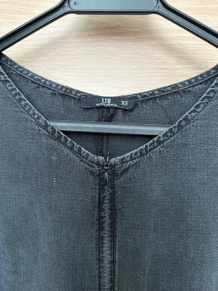 Lacivert Denim Tulum - Görsel 2