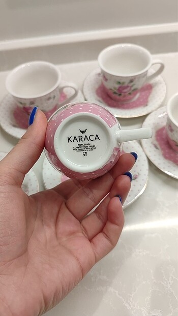 Karaca türk kahvesi fincanı - Görsel 3