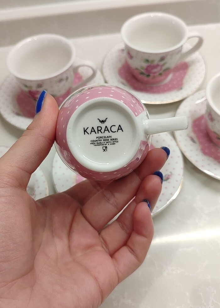 Karaca türk kahvesi fincanı - Görsel 3