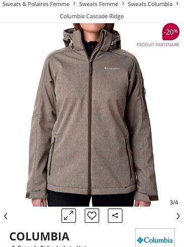 Orijinal columbia ceket