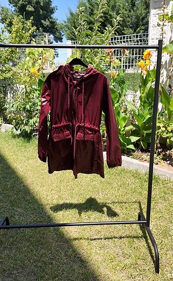xs Beden bordo Renk Penti yağmurluk