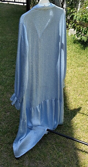 Fabrika saten ipek elbise/tunik - Görsel 5