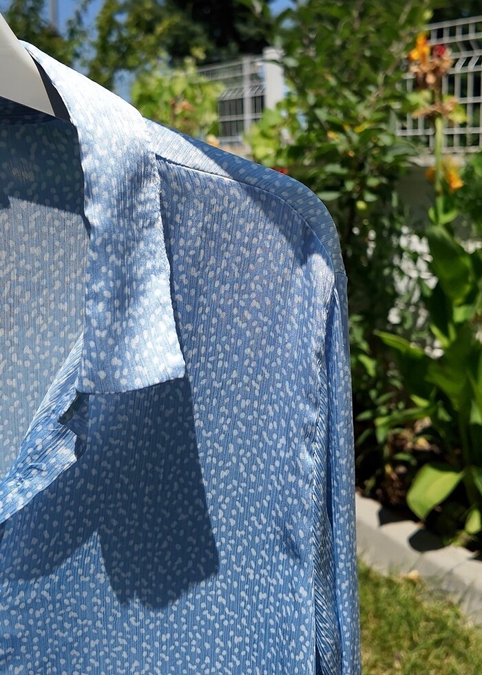 Fabrika saten ipek elbise/tunik - Görsel 3