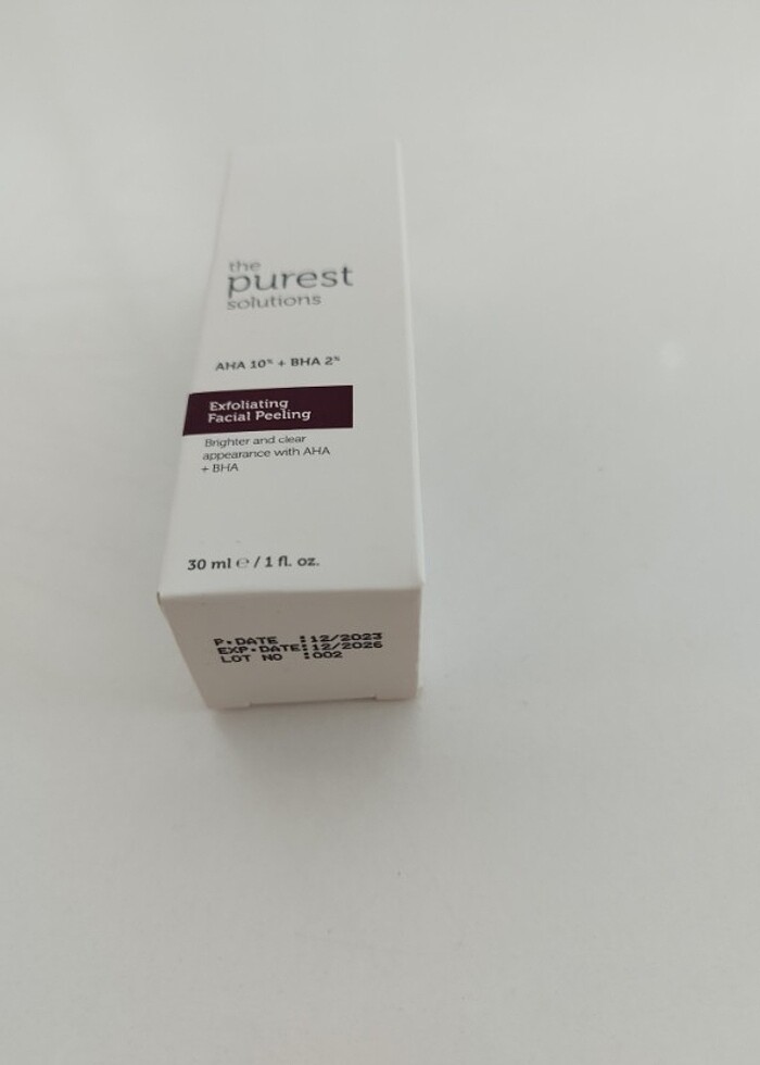 Aha&Bha canlandırıcı ve cilt tonu eşitleyici yüz kırmızı serum - Görsel 2