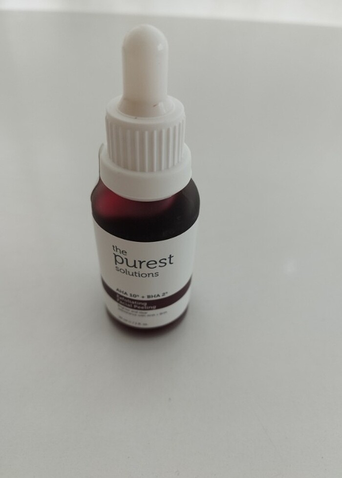 Aha&Bha canlandırıcı ve cilt tonu eşitleyici yüz kırmızı serum - Görsel 4