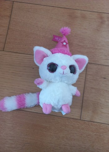 Pembe Parti Şapkalı Peluş Oyuncak yoohoo