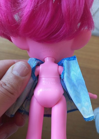 Pembe Saçlı Renkli Troll Figürü - Görsel 4