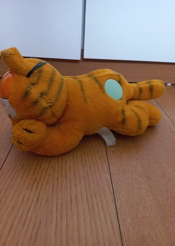 Turuncu Garfield Peluş Oyuncak - Görsel 2