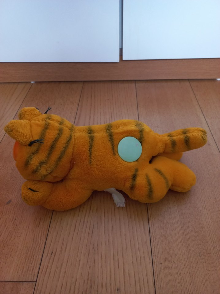 Turuncu Garfield Peluş Oyuncak - Görsel 4