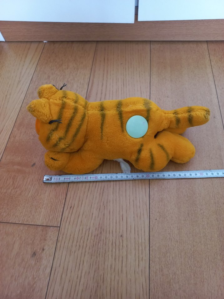 Turuncu Garfield Peluş Oyuncak - Görsel 3
